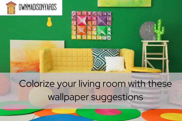 Colorize your living room with these wallpaper suggestions