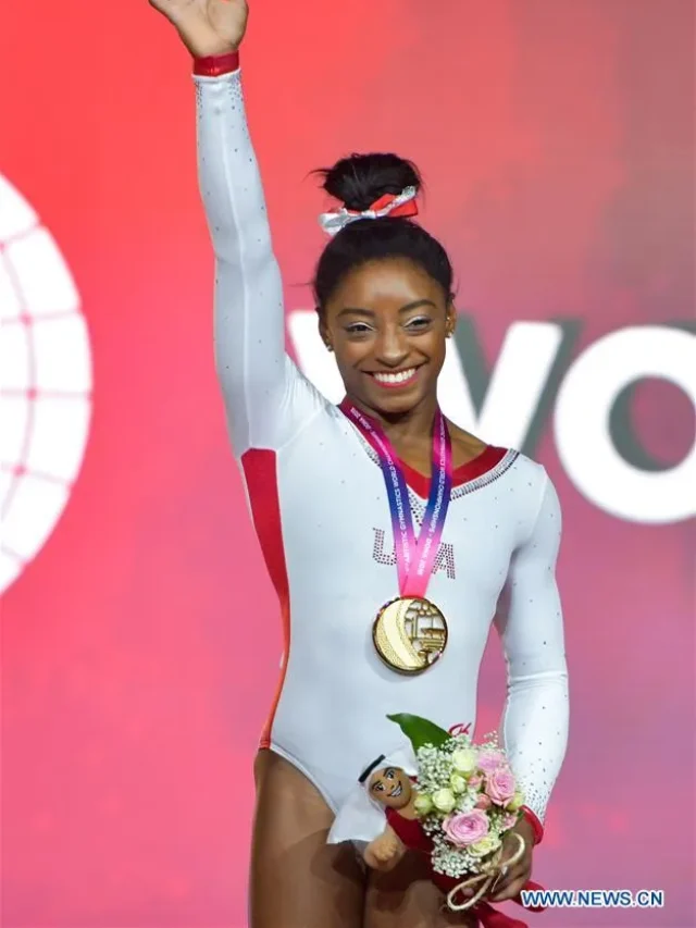 SIMONE BILES' PARTICIPATION IN THE FIG WORLD CUP SERIES